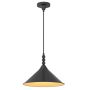 Lampa wisząca ASHFORD P01517BK 1x40W/E27 ip20 od Cosmolight