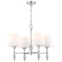 Żyrandol AUSTIN P04135NI-WH 4x40W/E27 IP20 od Cosmolight