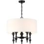 Żyrandol AUSTIN P05203BK-WH 5x40W/E14 IP20 od Cosmolight