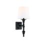 Kinkiet AUSTIN W01149BK-WH 1x40W/E14 IP20 od Cosmolight