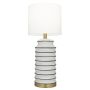 Lampa stołowa COASTAL T01026BR-WH 1x40W/E27 IP20 od Cosmolight