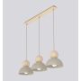 Lampa wisząca KAKI 1678/3 3x15W/E27 IP20 od Emibig