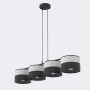 Lampa wisząca KARBON 1652/4 4x15W/E27 IP20 od Emibig