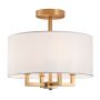 Lampa sufitowa LILLE C04913BR-WH 4x40W/E14 IP20 od Cosmolight