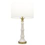 Lampa stołowa LOBOC T01019BR-WH 1x40W/E27 IP20 od Cosmolight