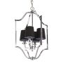 Żyrandol NEW YORK 1 P04380CH-BK 4x40W/E14 IP20 od Cosmolight