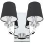 Kinkiet NEW YORK 1 W02503CH-BK 2x40W/E14 IP20 od Cosmolight