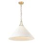 Lampa wisząca PROVIDENCE P01521BR-WH 1x40W/E27 ip20 od Cosmolight