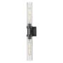Kinkiet QUINCY W02873BK 2x40W/E27 ip20 od Cosmolight