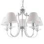 Żyrandol RIGA P05762CH-WH 5x40W/E14 IP20 od Cosmolight