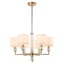 Lampa sufitowa SUTTON P06385AU-WH 6x40W/E14 ip20 od Cosmolight