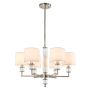Lampa sufitowa SUTTON P06446NI-WH 6x40W/E14 ip20 od Cosmolight