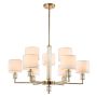 Lampa sufitowa SUTTON P09378AU-WH 9x40W/E14 ip20 od Cosmolight