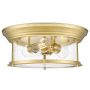 Lampa sufitowa WARWICK C03323BR 3x40W/E27 ip20 od Cosmolight