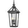 Lampa wisząca ZURICH P03630BK 3x40W/E14 IP23 od Cosmolight