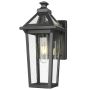 Kinkiet ZURICH W01609BK 1x60W/E27 IP23 od Cosmolight