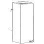 Kinkiet Sandvik 1732BC 3000K 2x8W/LED 1512lm IP65 od Norlys