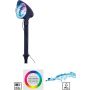 Reflektor ogrodowy DISCO 19035-18 RGB 1x3W/LED ip44 od Paul Neuhaus