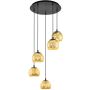 Lampa wisząca ALBARACCIN 98526 5x40W/E27 od Eglo