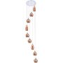 Lampa wisząca AMBER MILANO 9 AZ3134 9x40W/G9 od AZzardo