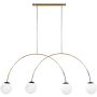 Lampa wisząca BOW 1219 4x10W/E14 ip20 od Zuma Line
