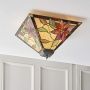 Plafon sufitowy Lelani 70718 2x60W/E27 od Endon