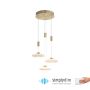 Lampa wisząca LAUTADA 2082-60 3000K 3x7,5W/LED 1800lm IP20 od Paul Neuhaus