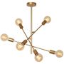 Lampa sufitowa LESTER 21119/06/02 6x40w/e27 ip20 od Lucide