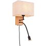 Kinkiet NILAM 212870236 3000k 2x31w/led+e27 310lm ip20 od Trio