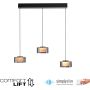 Lampa wisząca RIKA 2113-18 3000k 3x20W/LED 2850lm ip20 od Paul Neuhaus