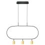 Lampa wisząca Luna LPL338-GD 3000K 3x3W/LED 720lm IP20 od Altavola Design
