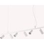 Lampa wisząca DYNAMITE 231433 6x28W/GU10 ip20 od Ideal Lux
