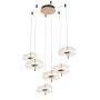 Lampa wisząca Mariposa LA102/CO6 3000K 6x36W/LED 2160lm IP20 od Altavola Design