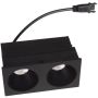 Downlight wpuszczany MODULAR HM180 2L 3000k 2x6w/led 400lm ip20 od Maxlight