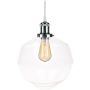 Lampa wisząca NEW YORK LOFT LA033/P_chrom 1x40W/E27 IP20 od Altavola Design