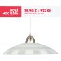 Lampa wisząca PLATE 24 1x60w/e27 od Prezent