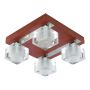 Plafon OMEGA 25067 4x40W/G9 IP20 od Prezent