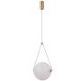 Lampa wisząca Rastia PND-34361-L-HBR-OPAL 3000K 1x12W/LED 1300lm IP20 od Italux
