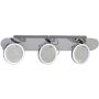 Spot Alessio HP-503AC-03-998B CH 3000K 3x5W/LED 400lm IP20 od Italux