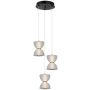 Lampa wisząca Tica PND-83949-3-BK 3000K 1x22W/LED 950lm IP20 od Italux