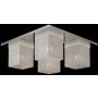 Lampa sufitowa Helios MX102916-4A 4x25W/G9 IP20 od Italux