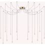 Lampa wisząca LUCCIOLA 284019 16x16W/LED ip20 od Ideal Lux