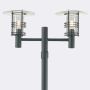 Latarnia Stockholm 283B 2x9W/E27 IP54 od Norlys