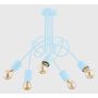 Lampa sufitowa TANGO 28485 5x60W/E27 IP20 od Alfa