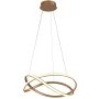 Lampa wisząca Rumio PND-23917-GD 3000K/4000K/6000K 1x40W/LED 3400lm IP20 od Italux