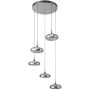 Lampa wisząca Tenele PND-24028-5A-SILV 3000K 5x35W/LED 1514lm IP20 od Italux
