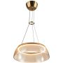 Lampa wisząca Torpe PND-24030-1-GD 3000K 1x19W/LED 1097lm IP20 od Italux