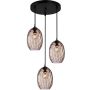 Lampa wisząca Novala PND-3031-3A-BK-CF 3x40W/E27 IP20 od Italux