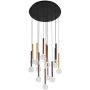 Lampa wisząca Alinos PND-24019-14A-BK 3000K 14x58W/LED 4410lm IP20 od Italux