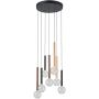 Lampa wisząca Alinos PND-24019-7A-BK 3000K 7x28W/LED 2205lm IP20 od Italux